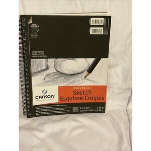 Canson Universal Spiral Sketch Esquisse Book 9"x12"  64 Pages Left